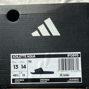 Adidas Adilette Aqua Slides - Dark Blue